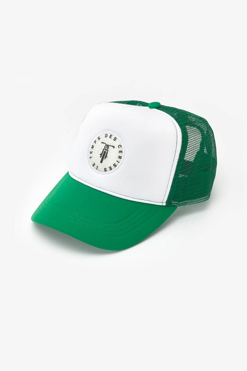 le temps des cerises Casquette Brida verte