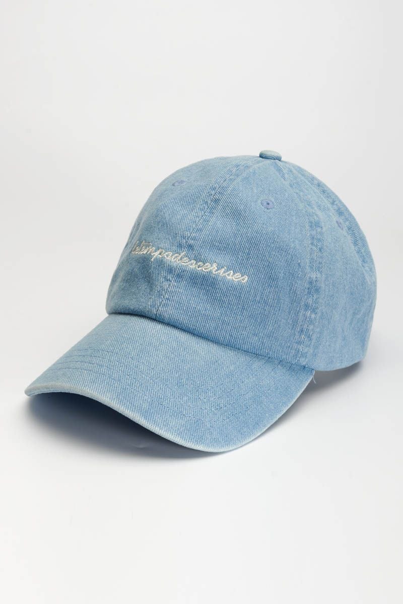 le temps des cerises Casquette Fannya bleu denim