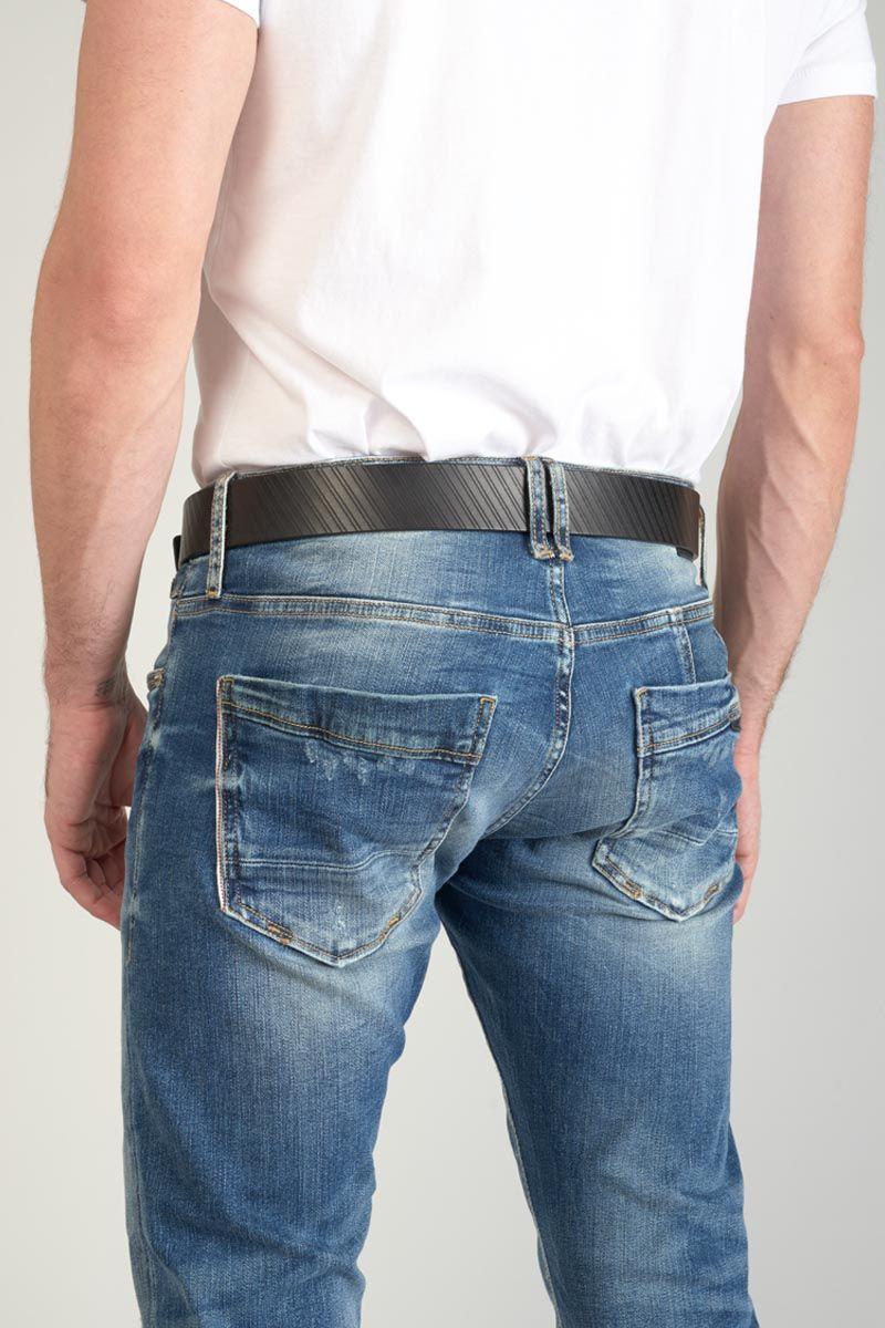 Le Temps Des Cerises Ceinture Libar En Cuir Noir