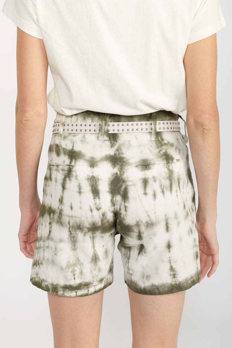 Le Temps Des Cerises Ceinture Sao En Daim Crème