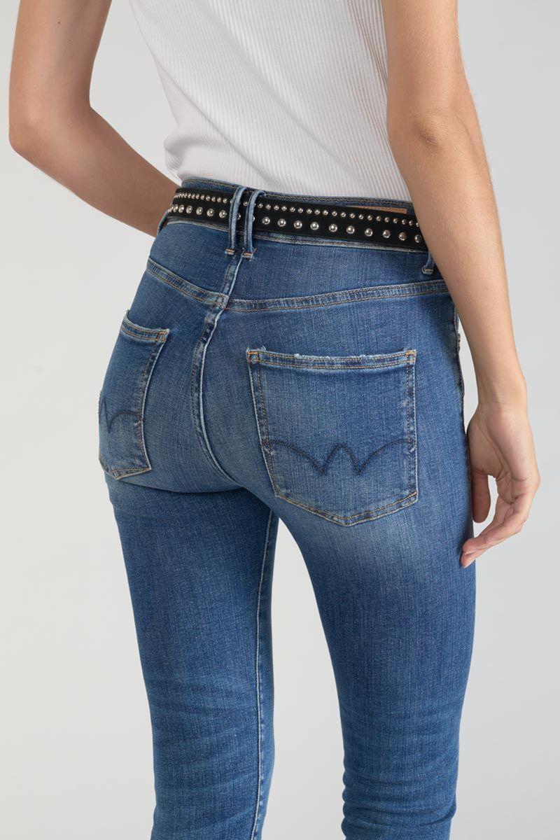 Le Temps Des Cerises Ceinture Smara En Cuir Noir