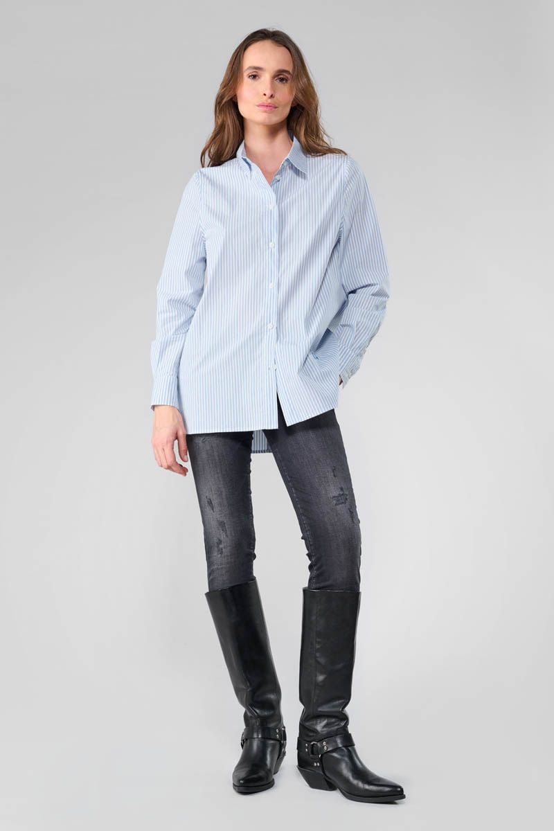 Le Temps Des Cerises Chemise Jamay à Rayures