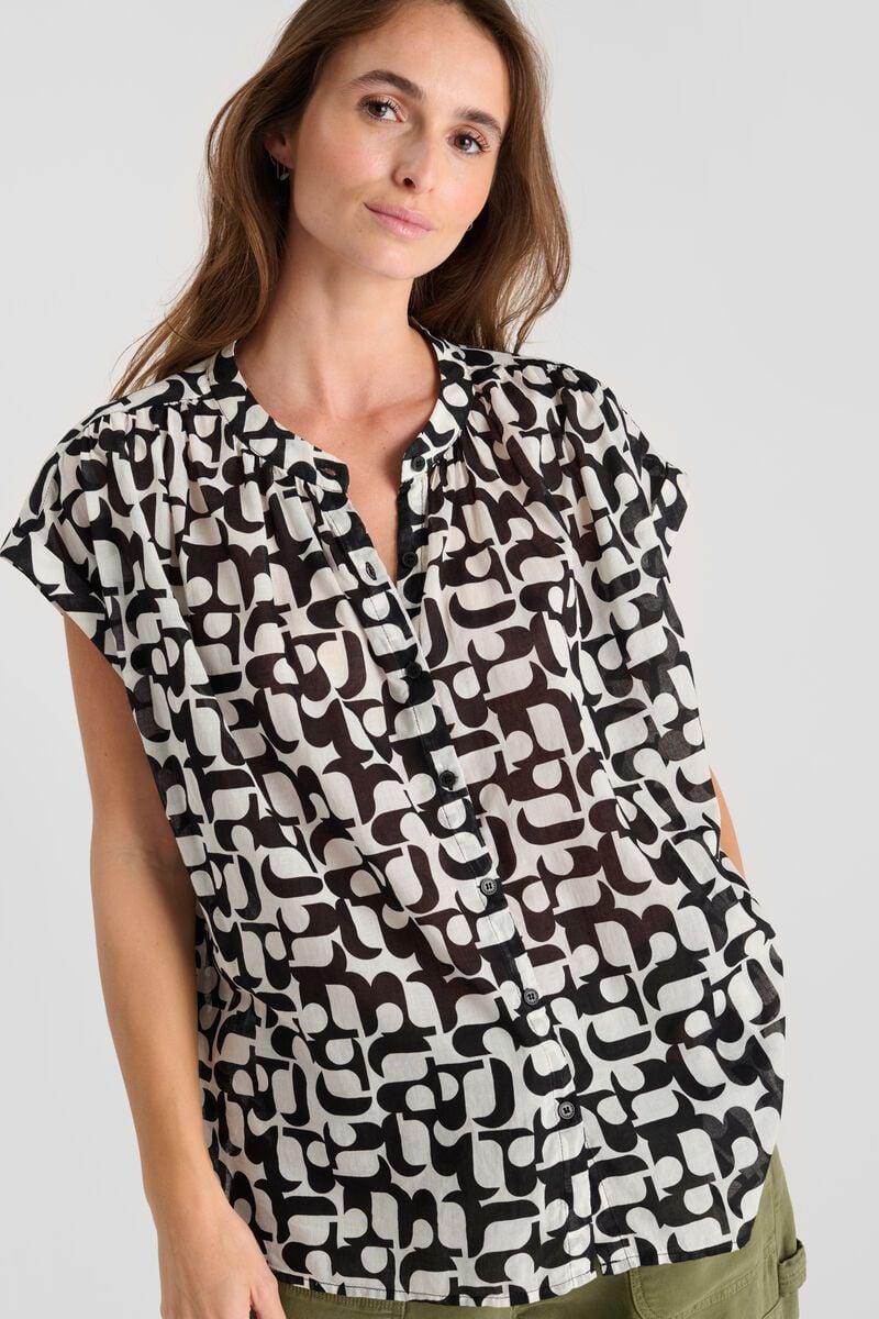 Le Temps Des Cerises Chemise Laupy Noire