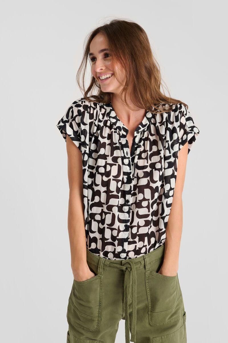 Le Temps Des Cerises Chemise Laupy Noire