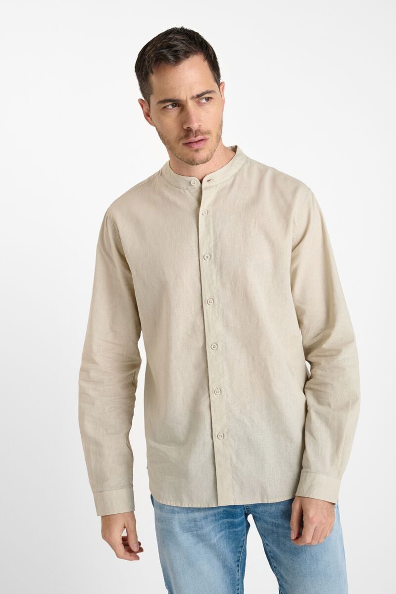 Le Temps Des Cerises Chemise Relis Beige
