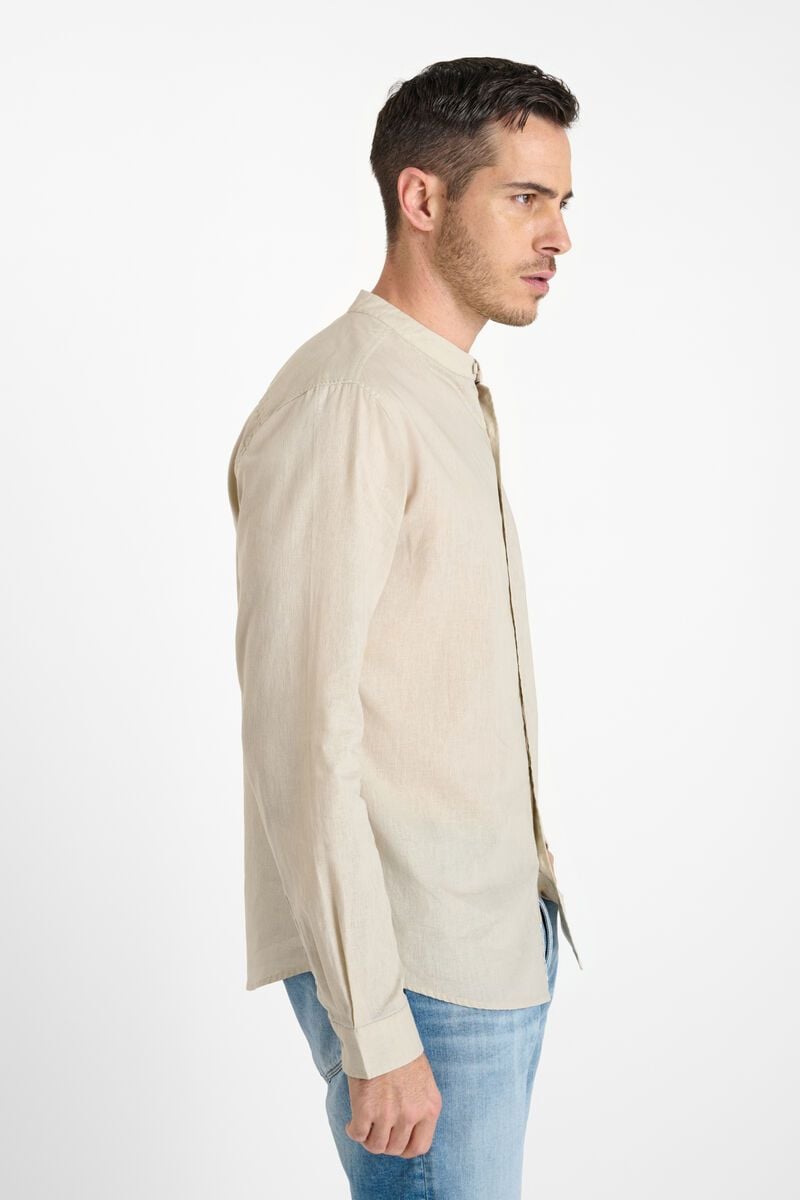 Le Temps Des Cerises Chemise Relis Beige