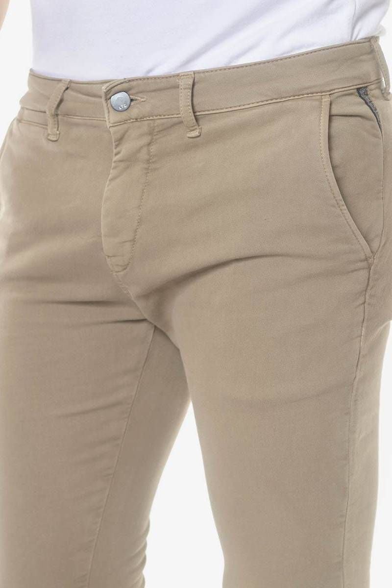 Le Temps Des Cerises Chino Jogg Slim Kurt Beige