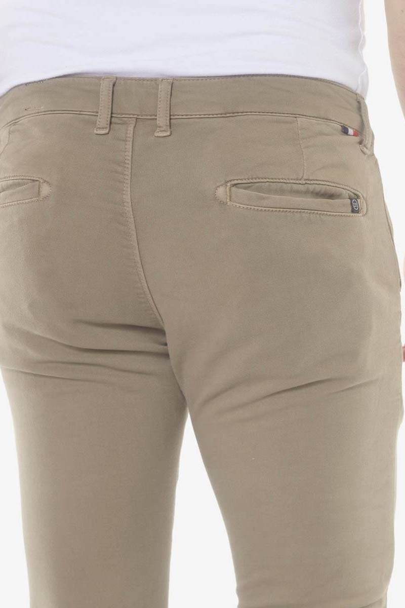 Le Temps Des Cerises Chino Jogg Slim Kurt Beige
