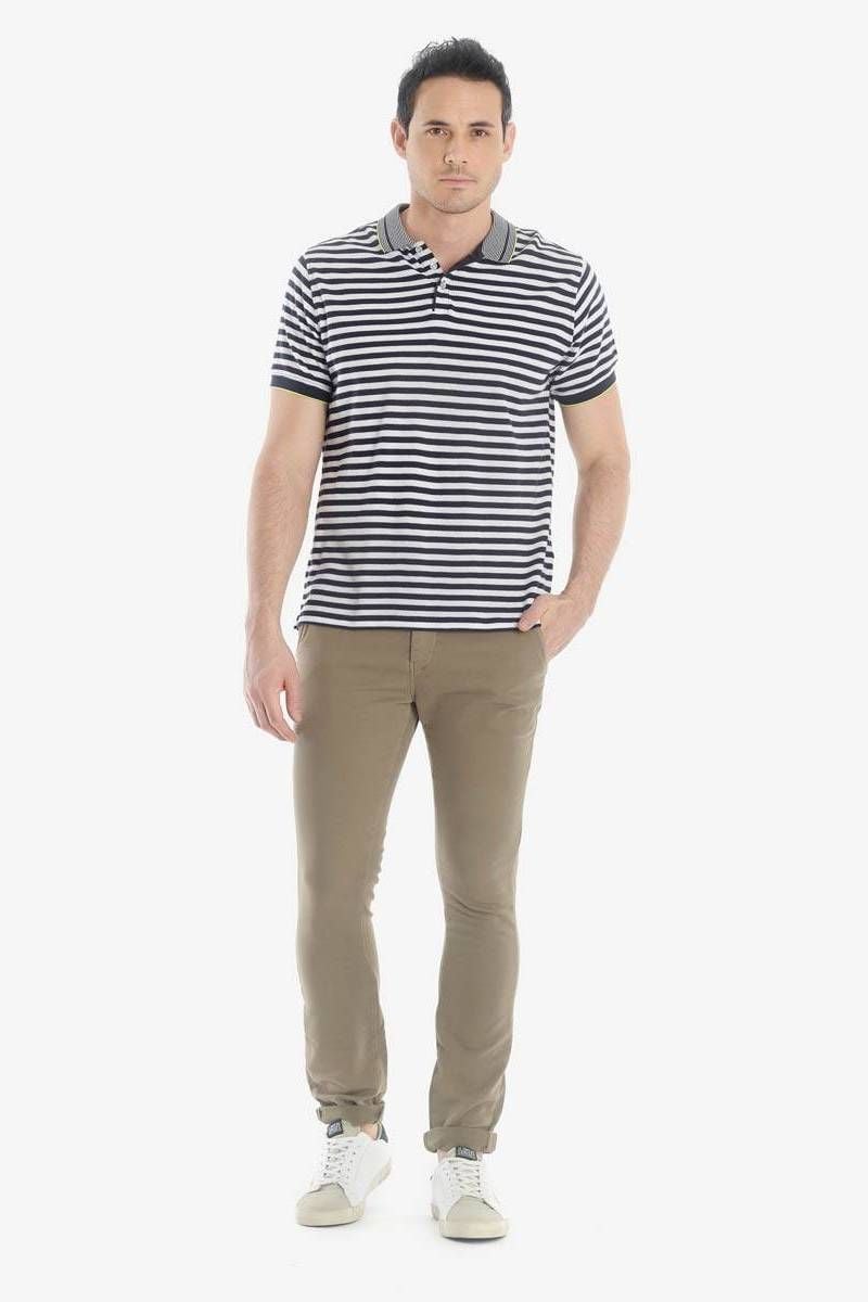 le temps des cerises Chino Jogg Slim Kurt beige