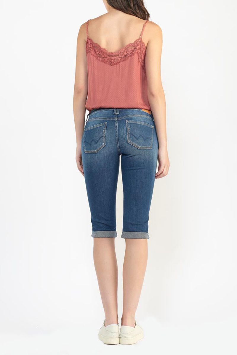 Le Temps Des Cerises Corsaire Mermoz En Jeans Bleu