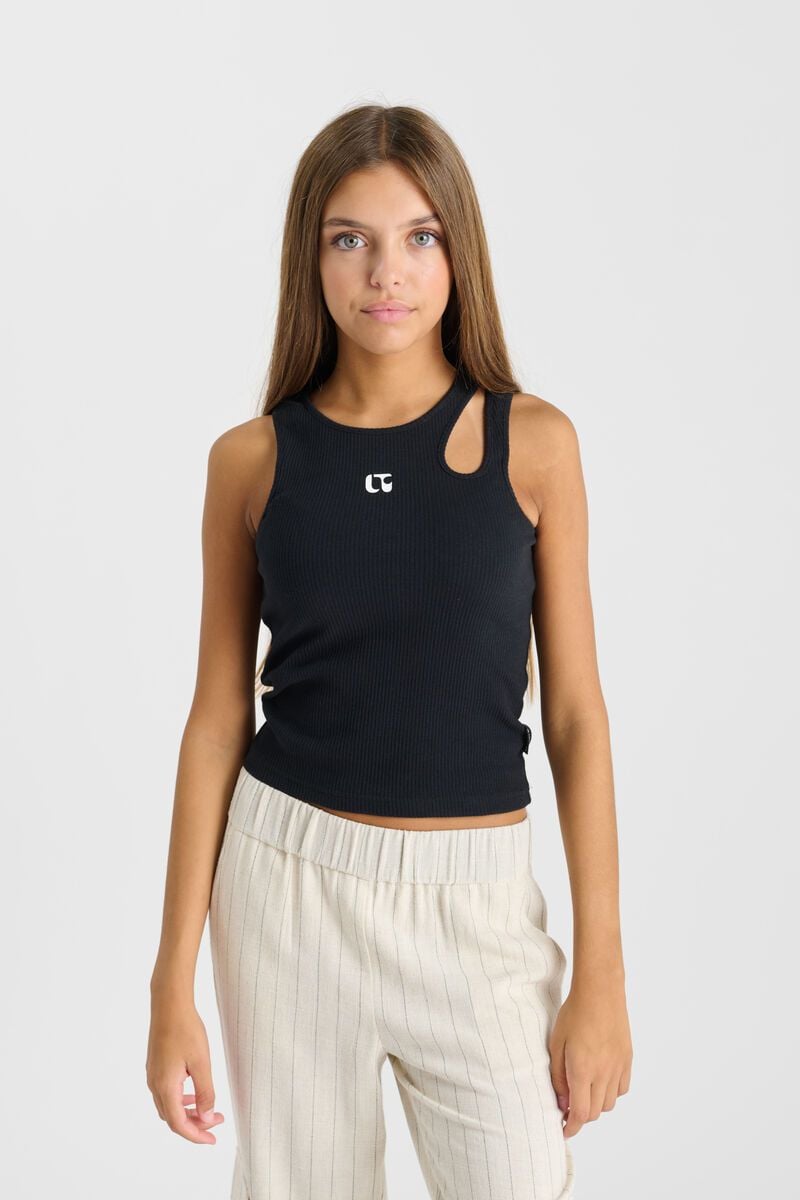 Le Temps Des Cerises Débardeur Alexigi Noir