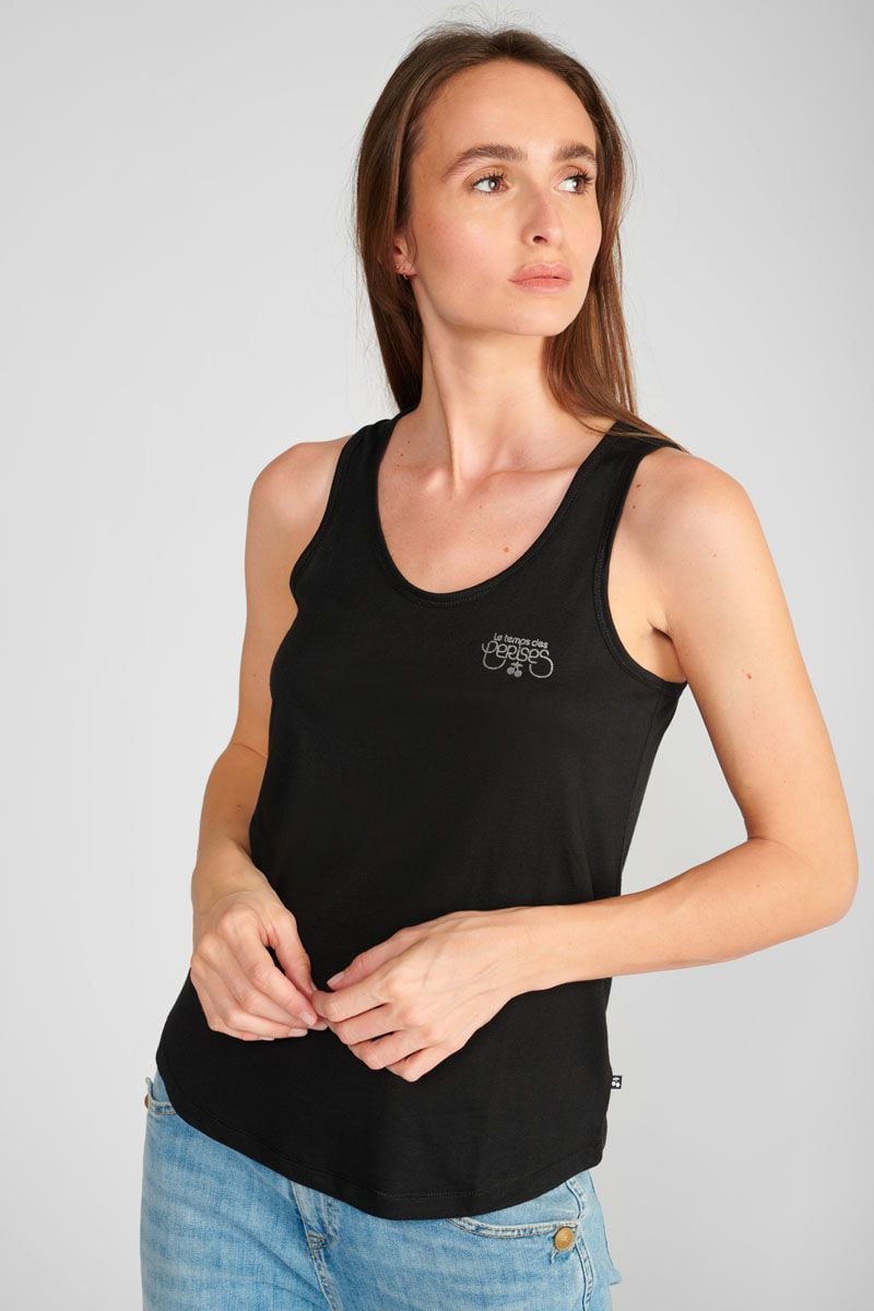 le temps des cerises Débardeur Debsmalltram noir