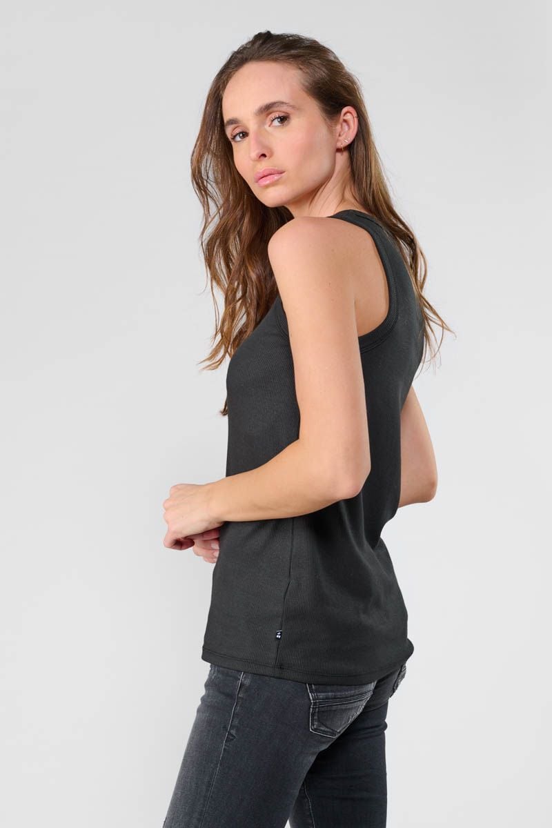 Le Temps Des Cerises Débardeur Dracofe Noir