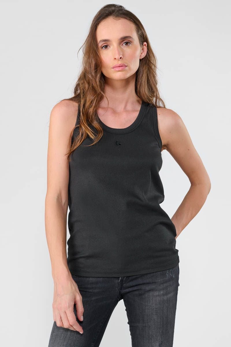 le temps des cerises Débardeur Dracofe noir