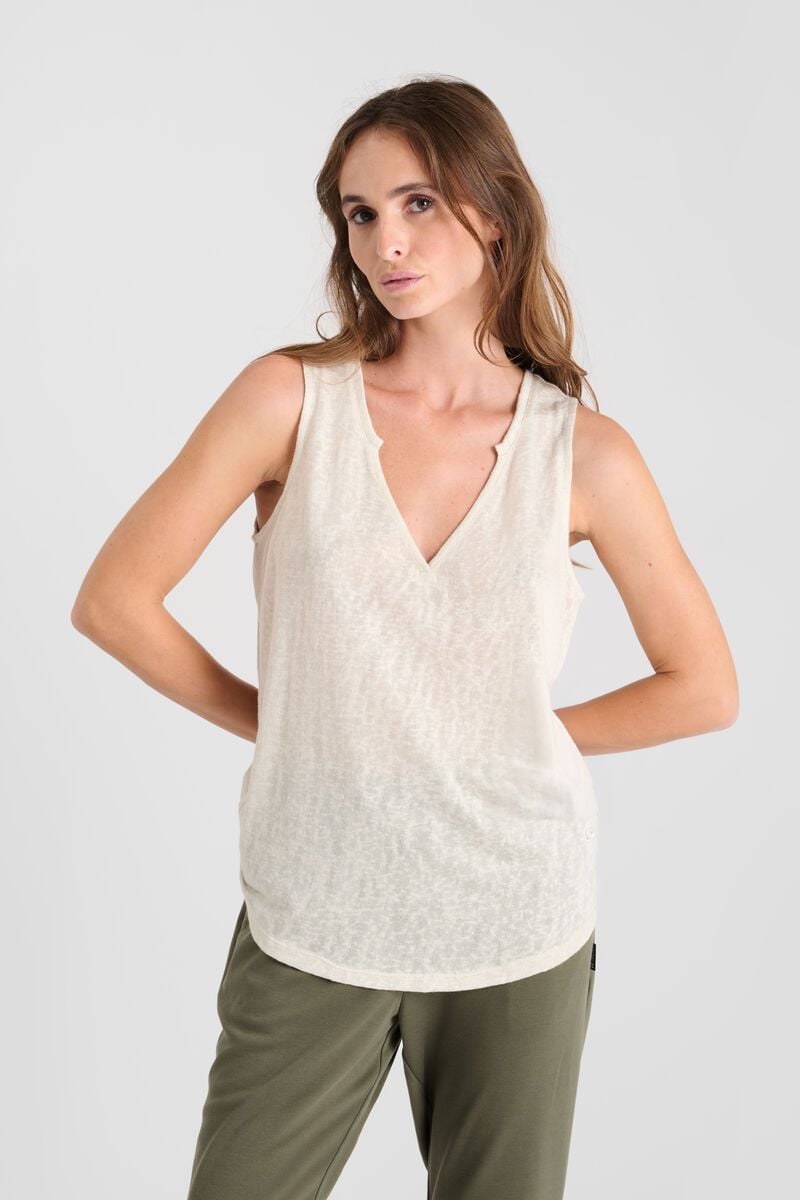 le temps des cerises Débardeur Garci crème