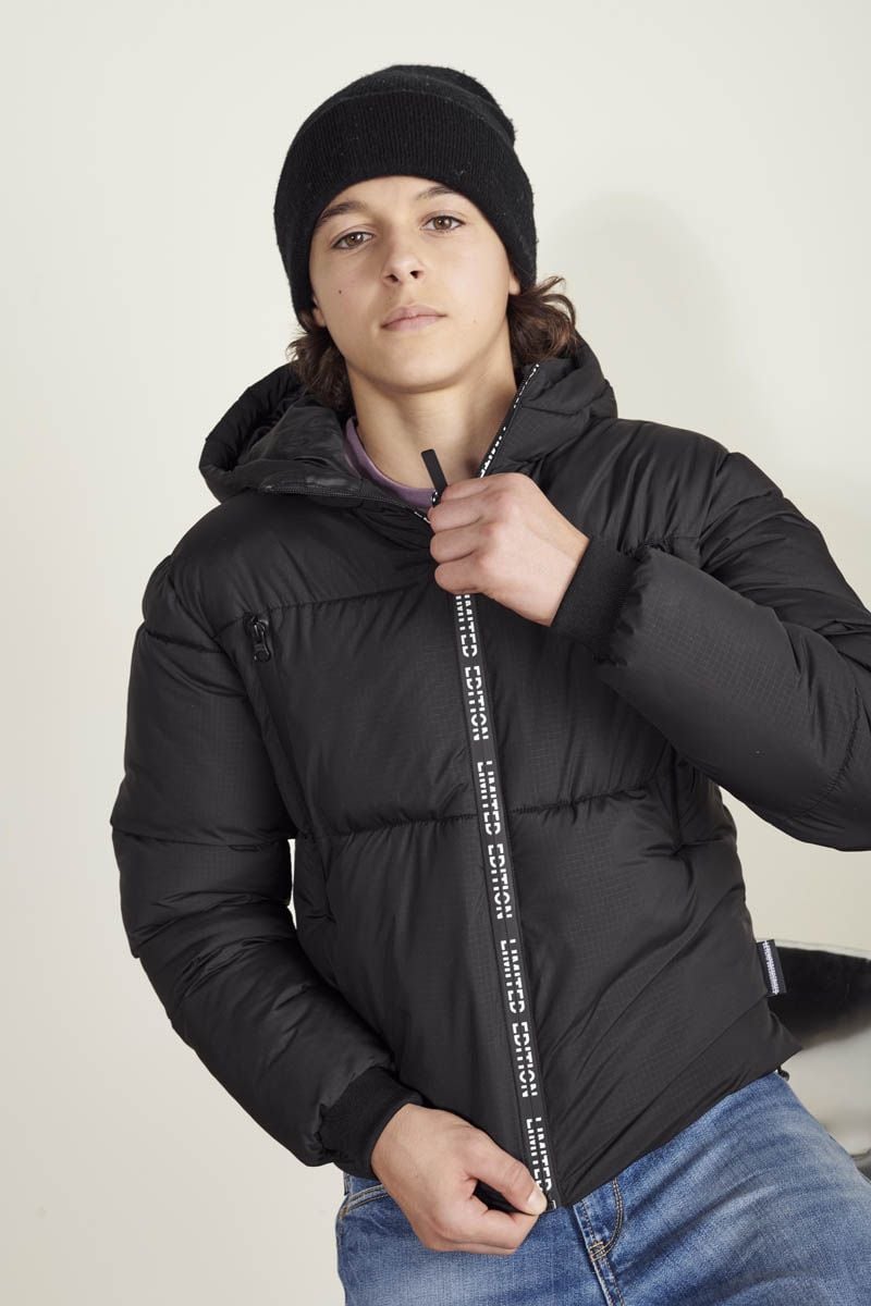 le temps des cerises Doudoune Alberbo noire