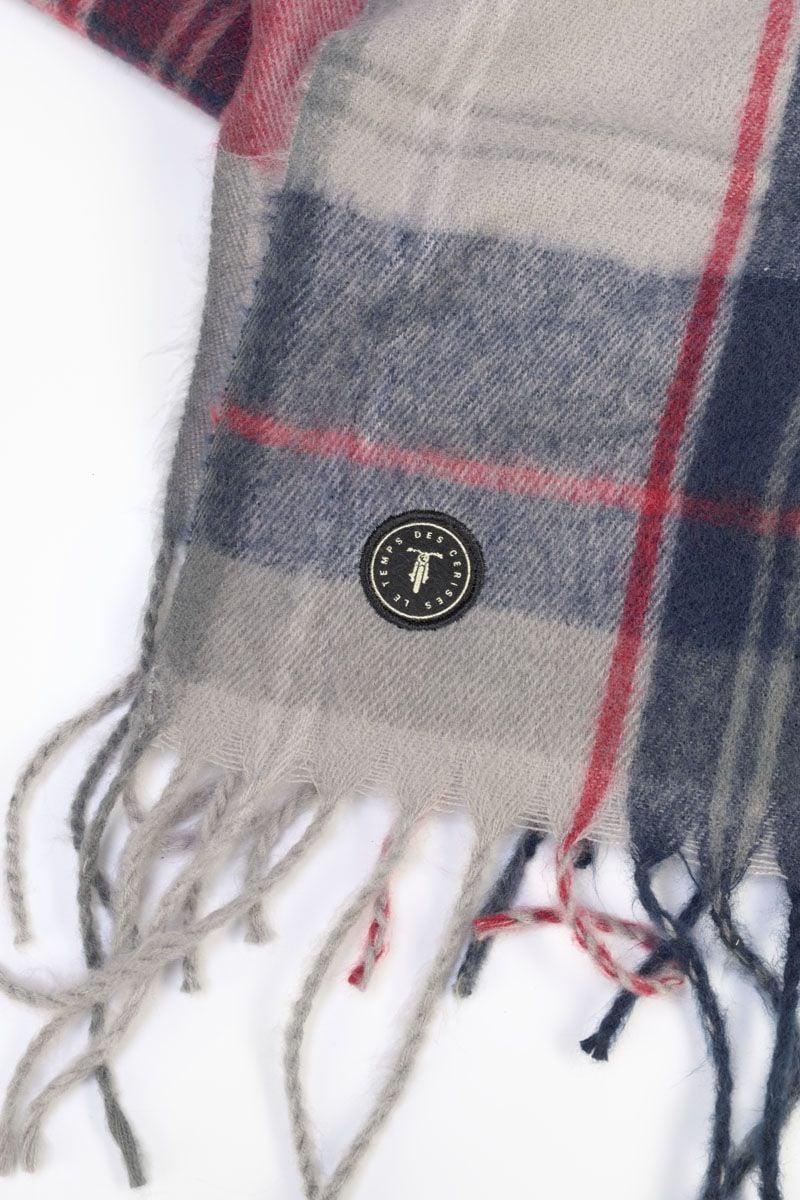 Le Temps Des Cerises Echarpe Ceris à Carreaux