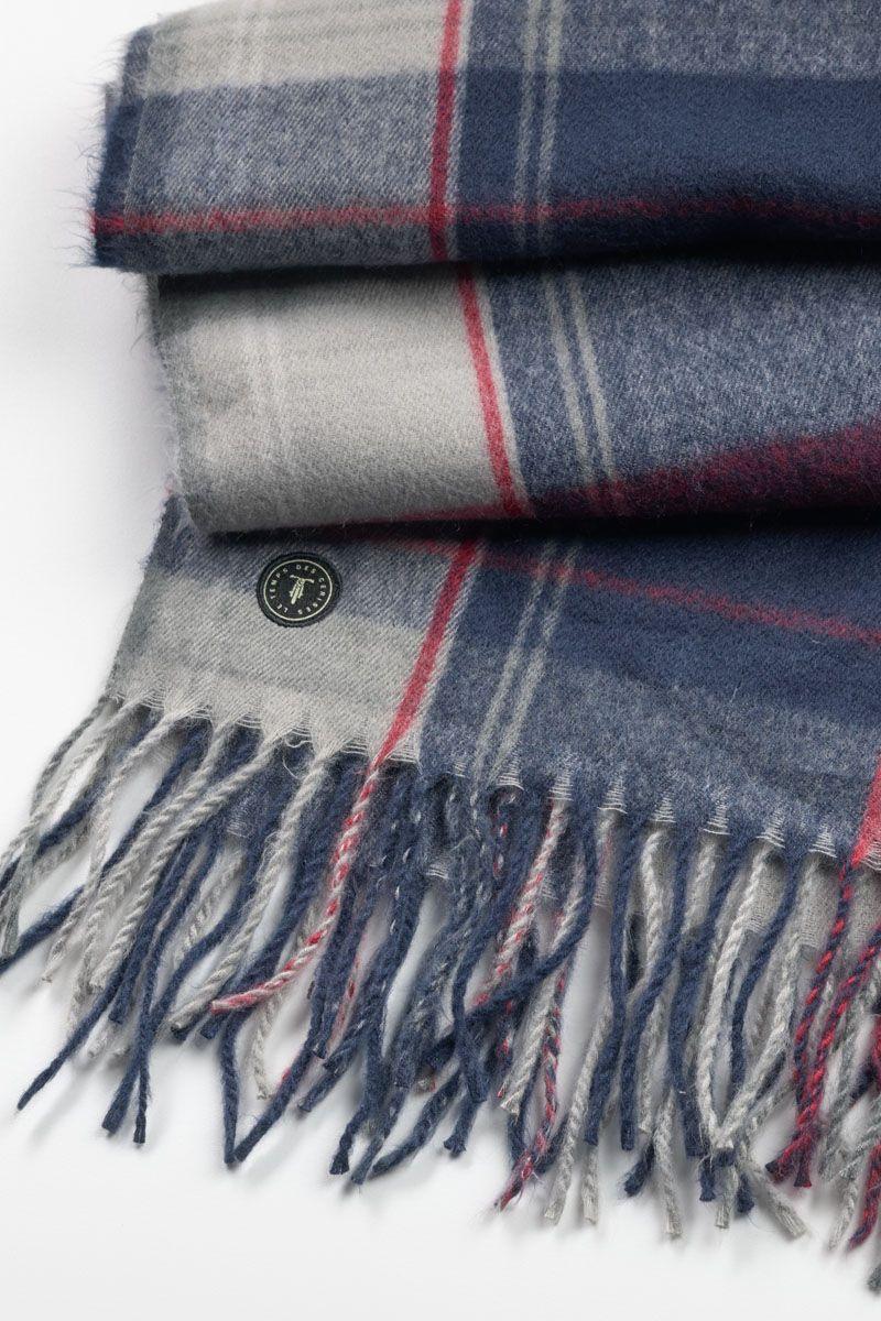 Le Temps Des Cerises Echarpe Ceris à Carreaux