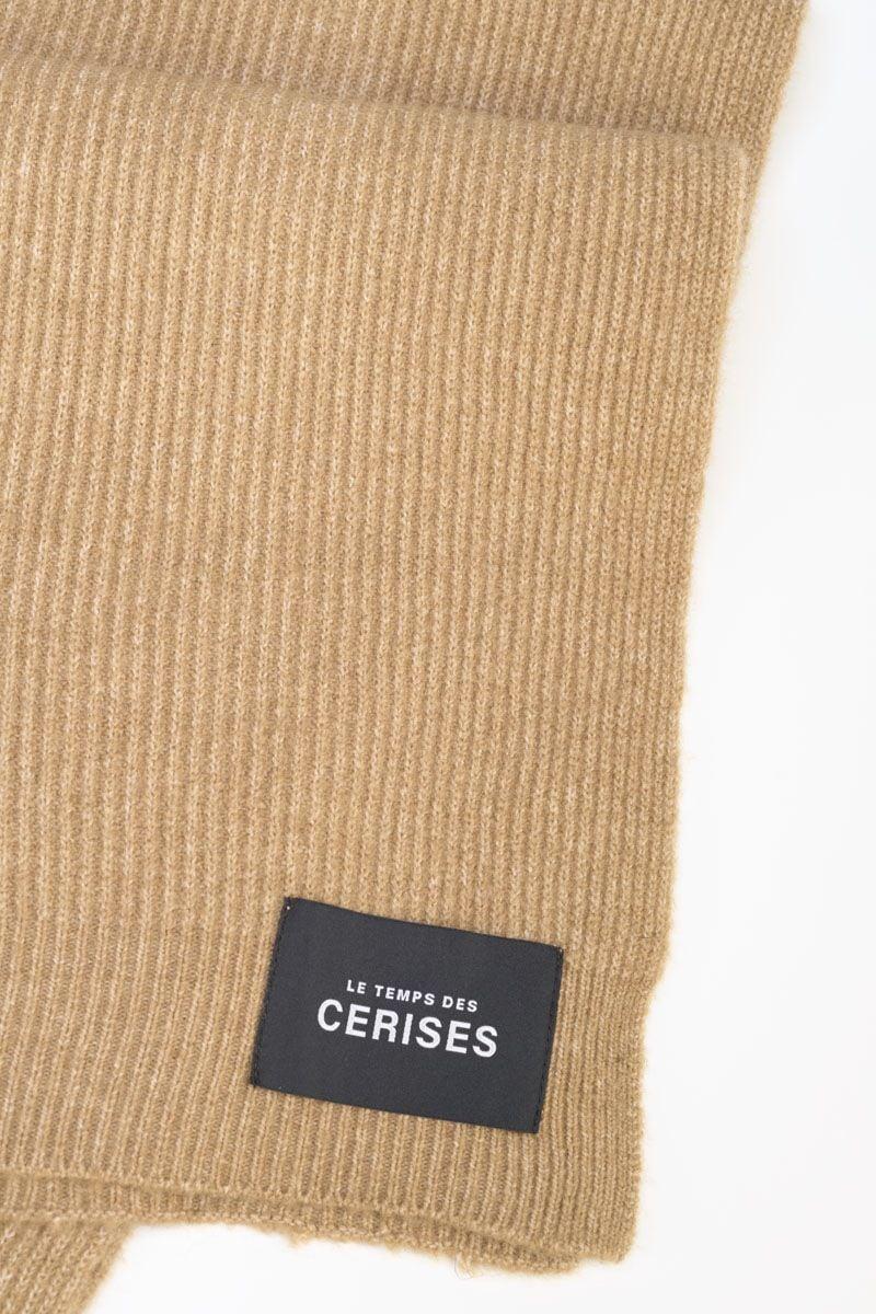 Le Temps Des Cerises Echarpe Nieve Camel
