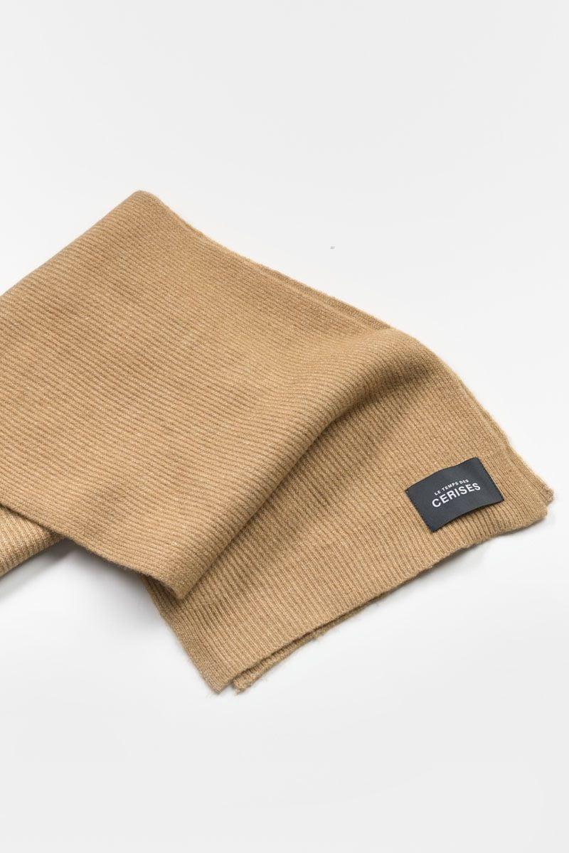 Le Temps Des Cerises Echarpe Nieve Camel