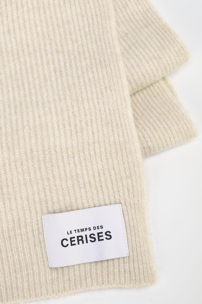 Le Temps Des Cerises Echarpe Nieve Crème
