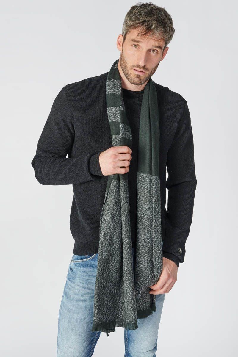 Le Temps Des Cerises Echarpe Palos Noire Chinée