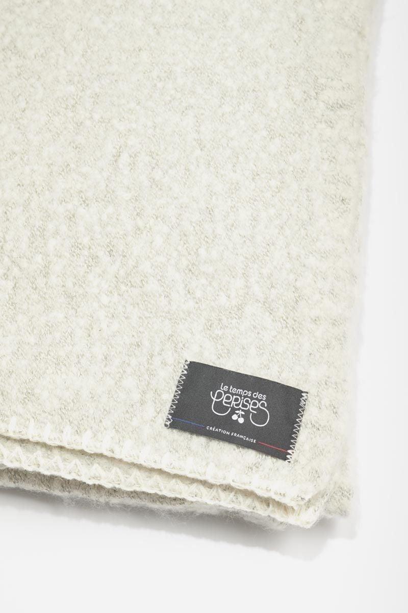 Le Temps Des Cerises Echarpe Sitka Gris Chiné