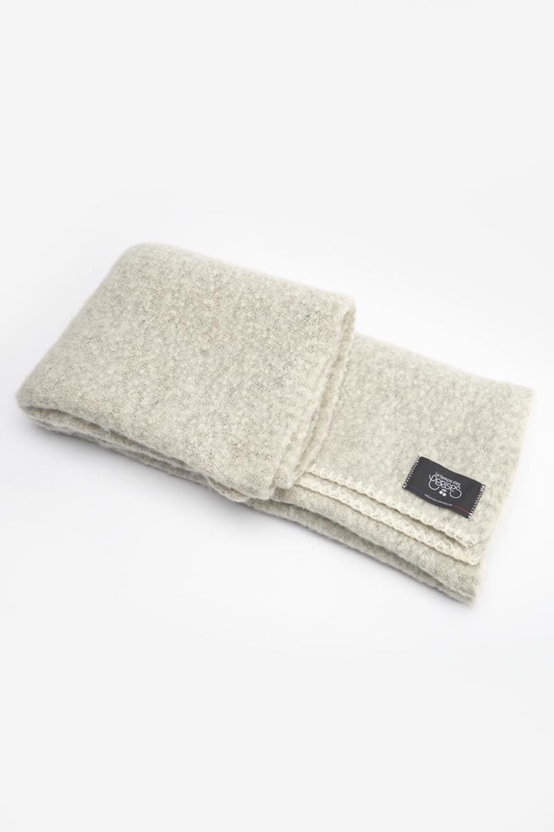 le temps des cerises Echarpe Sitka gris chiné