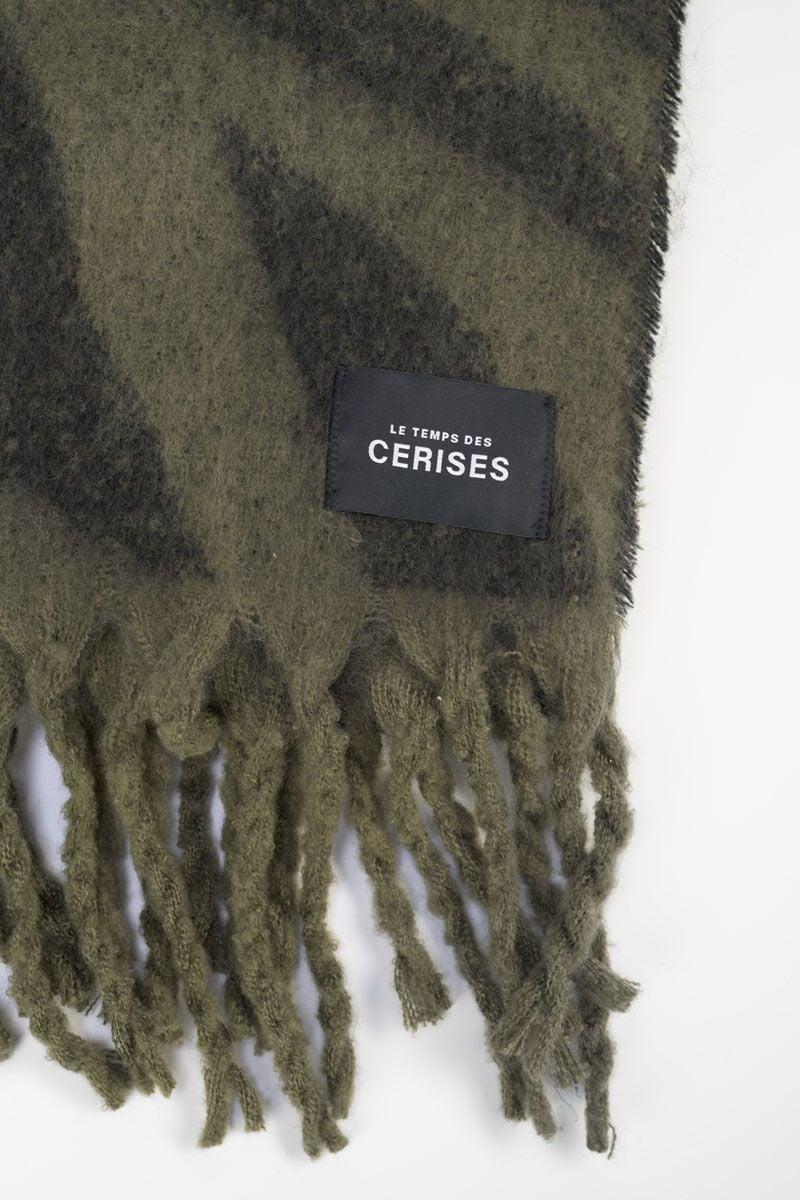 Le Temps Des Cerises Echarpe Terara Kaki
