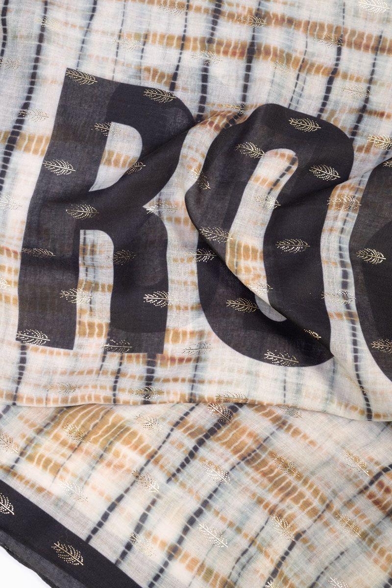 Le Temps Des Cerises Foulard Aumay Moutarde