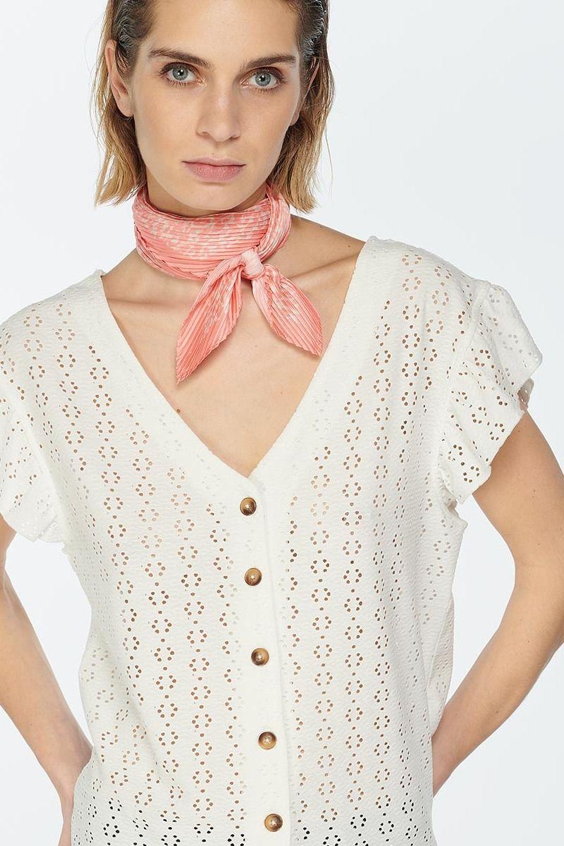 le temps des cerises Foulard Cold rose