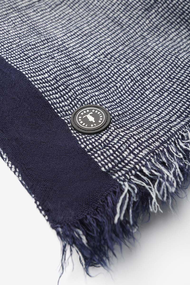 Le Temps Des Cerises Foulard Danab Bleu Marine