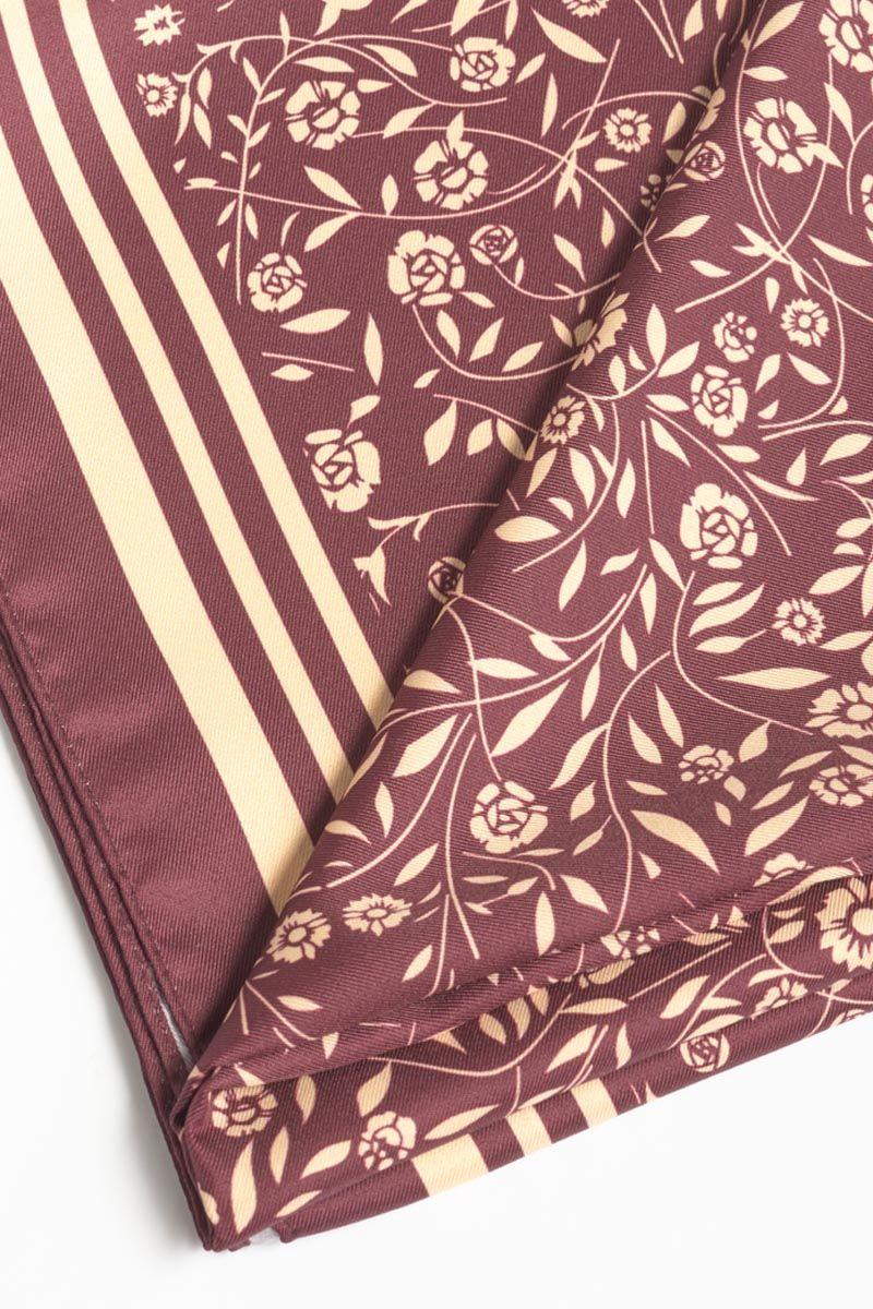 Le Temps Des Cerises Foulard Grassi à Motif Fleuri