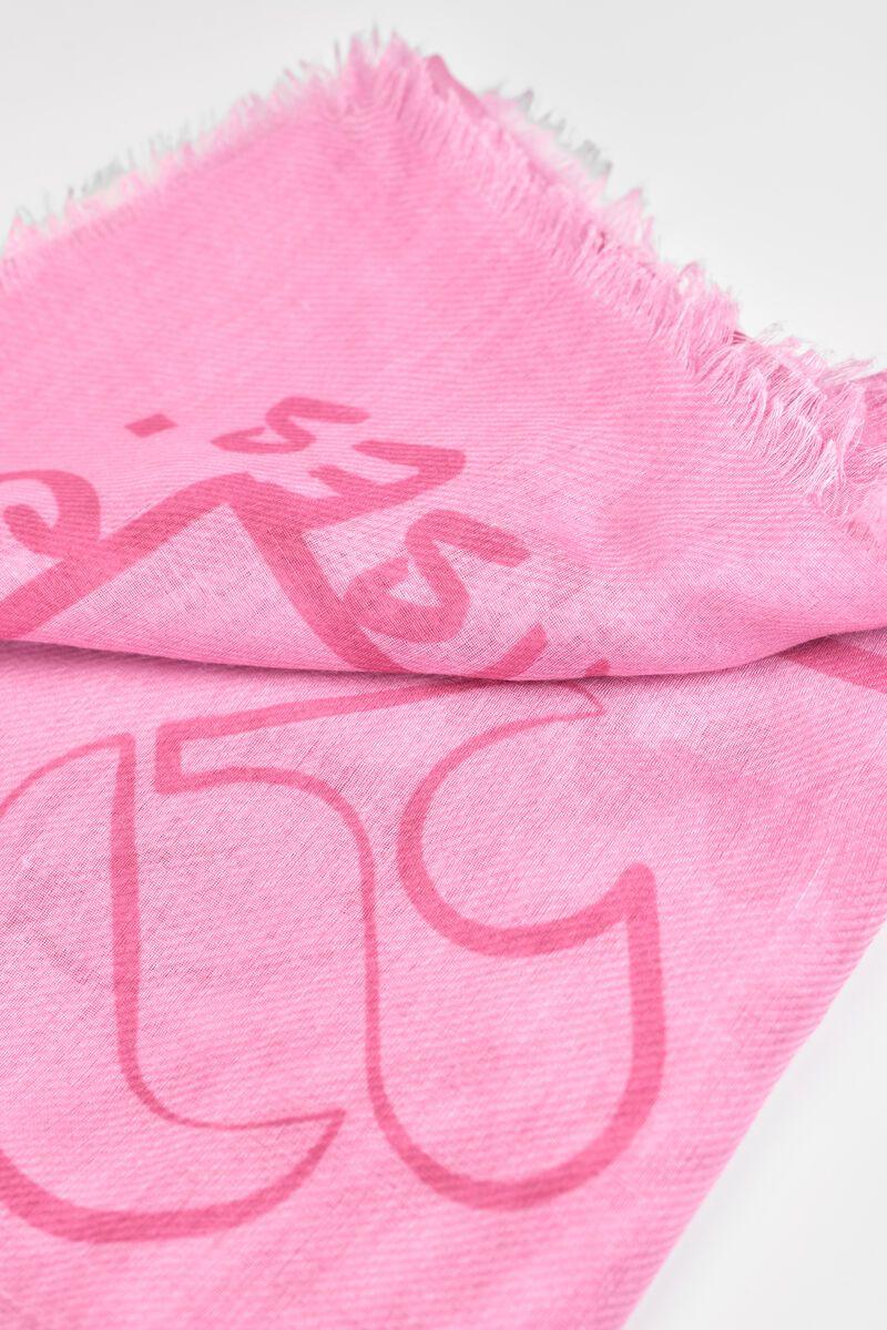 Le Temps Des Cerises Foulard Naive Rose à Motif