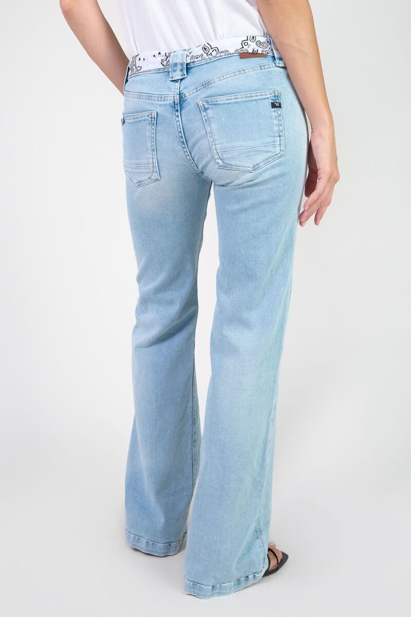 Le Temps Des Cerises Jeans Flare Bleu N°5
