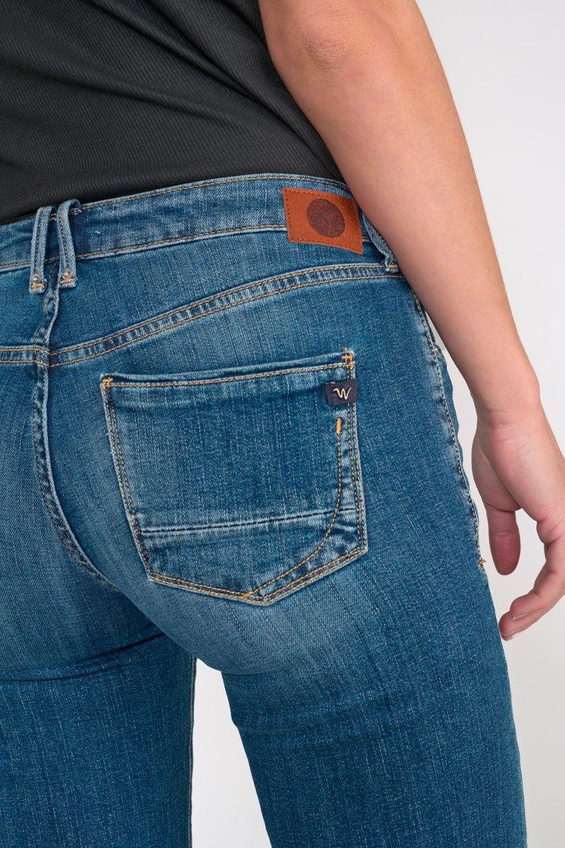 Le Temps Des Cerises Jeans Flare Davao Bleu N°4