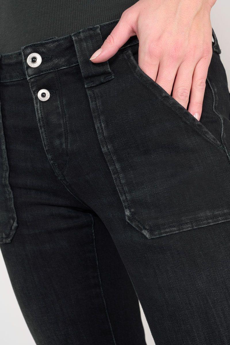 Le Temps Des Cerises Jeans Flare Noir N°1