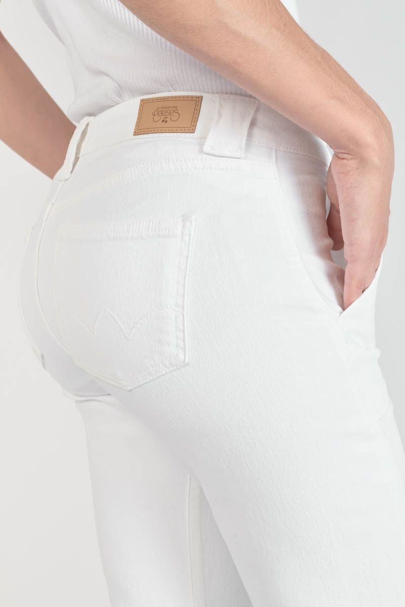 Le Temps Des Cerises Jeans Flare Sormiou Blanc