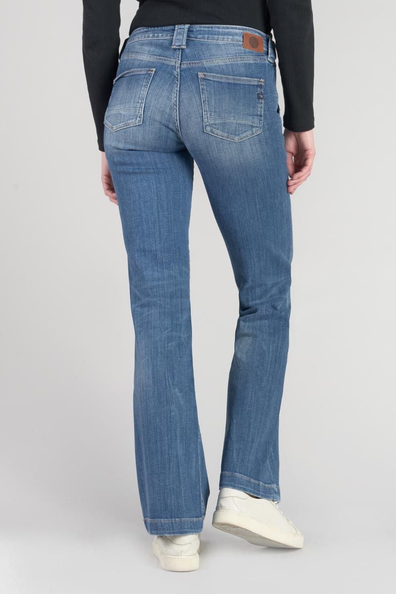 Le Temps Des Cerises Jeans Flare Vintage Bleu N°4