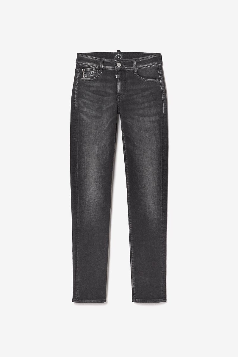 le temps des cerises Jeans jogg slim Maxx noir N°1