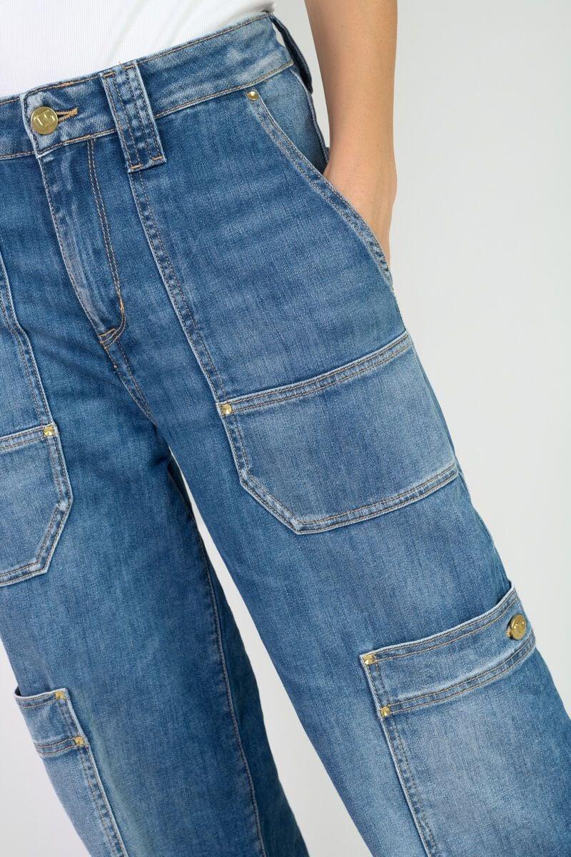 Le Temps Des Cerises Jeans Loose Holly Bleu N°3