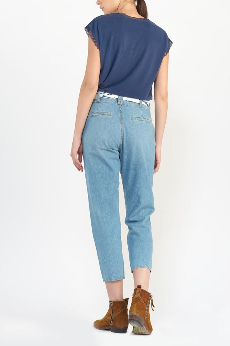 Le Temps Des Cerises Jeans Loose Sunbury Bleu N°4