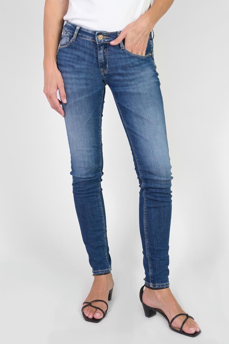 le temps des cerises Jeans pulp slim bleu N°3