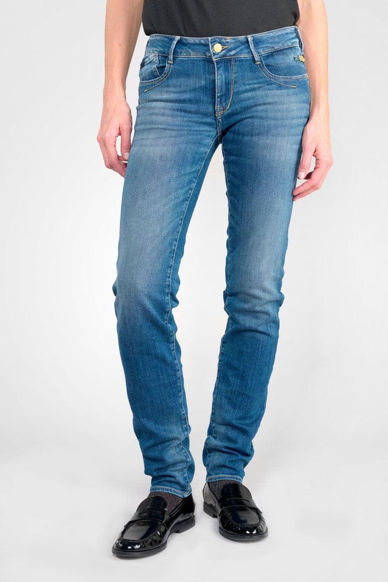 le temps des cerises Jeans pulp slim Ross bleu N°3