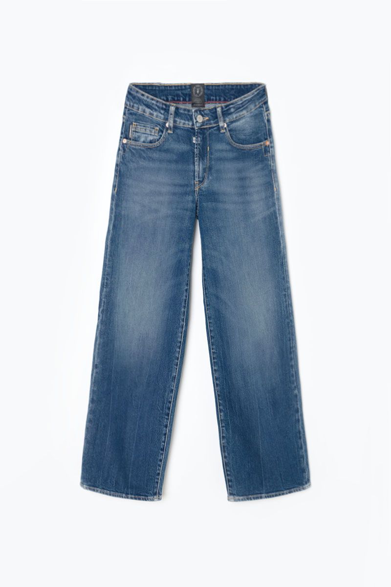 le temps des cerises Jeans regular Sam bleu N°4