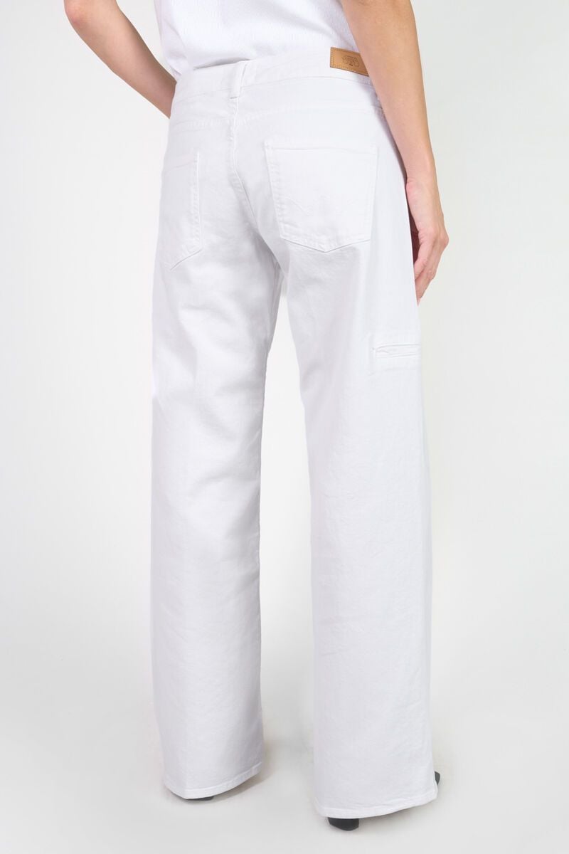 Le Temps Des Cerises Jeans Wide Leg Lauryn Blanc