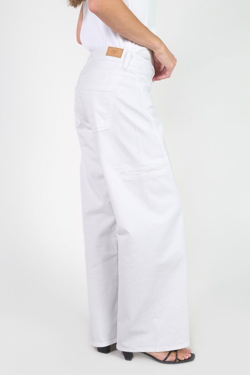 Le Temps Des Cerises Jeans Wide Leg Lauryn Blanc