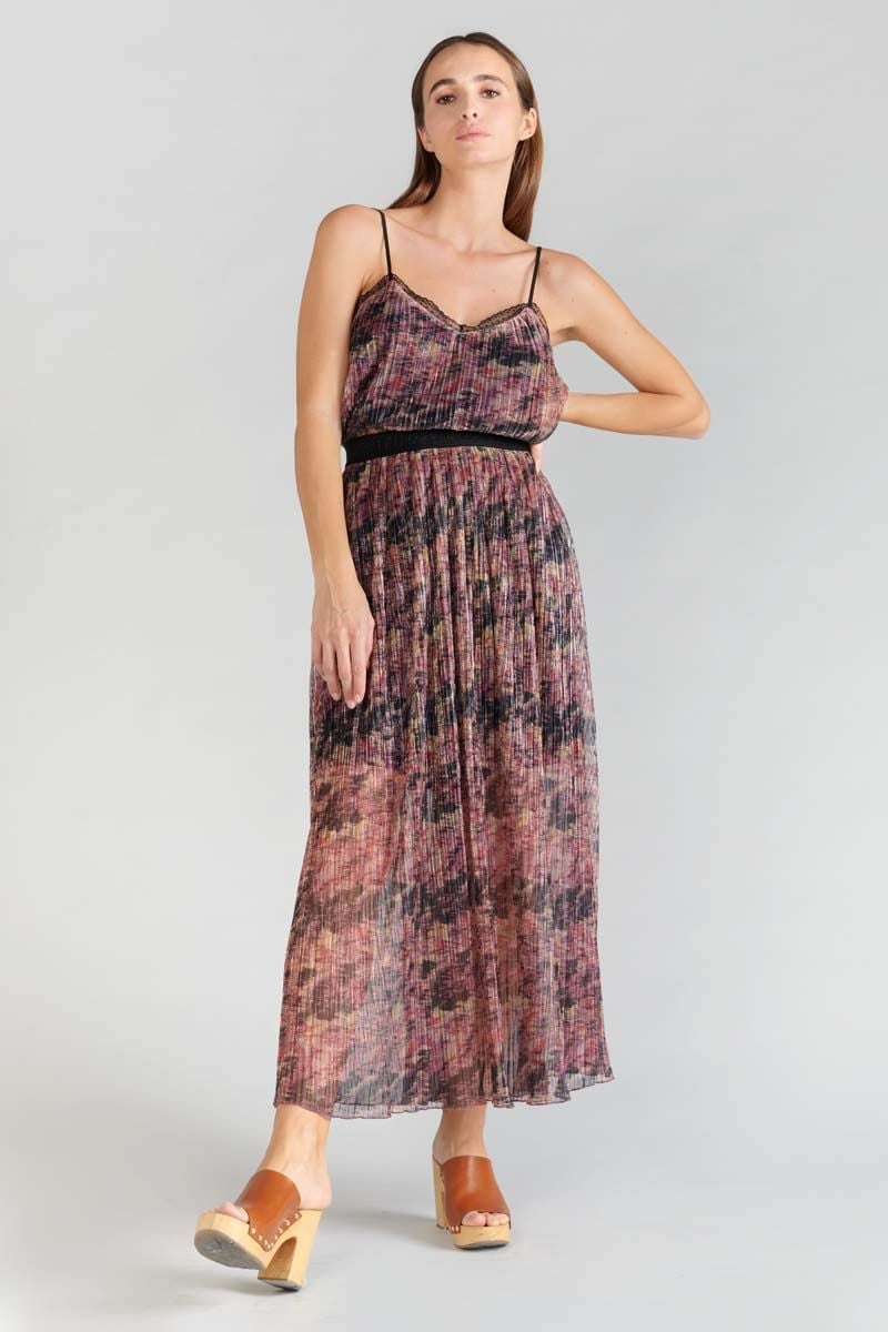 Le Temps Des Cerises Jupe Longue Ran Irisée