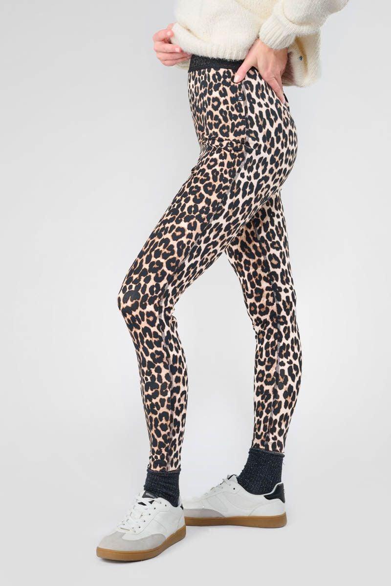 Le Temps Des Cerises Legging Zayn à Motif Léopard