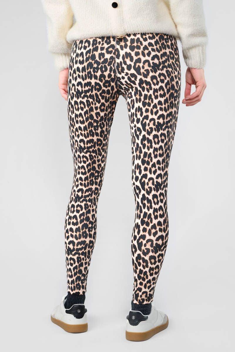 Le Temps Des Cerises Legging Zayn à Motif Léopard